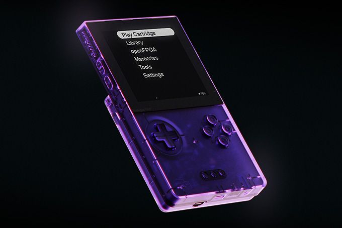 Analogue Pocket Limited Edition - Transparent Purple