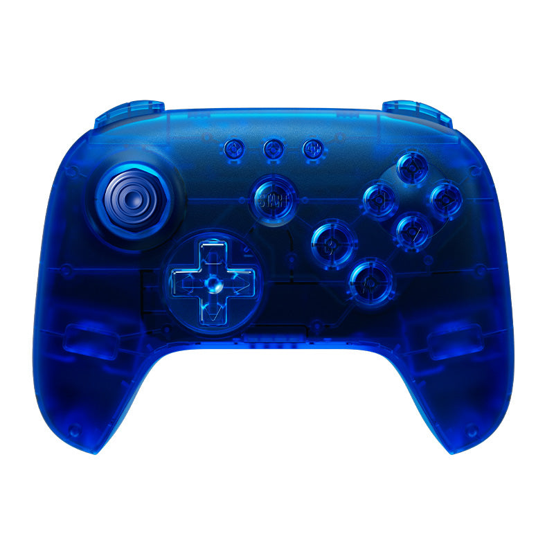 8BitDo 64 Bluetooth Controller Prototype Ocean in translucent Ocean blue