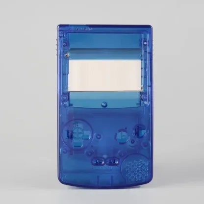 FunnyPlaying Game Boy Color Q5 Laminated Shell — Clear Royal Blue