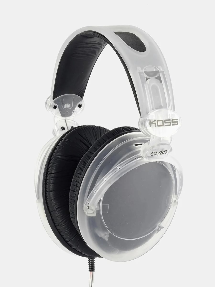 CL/80 Over Ear Headphones — Clear