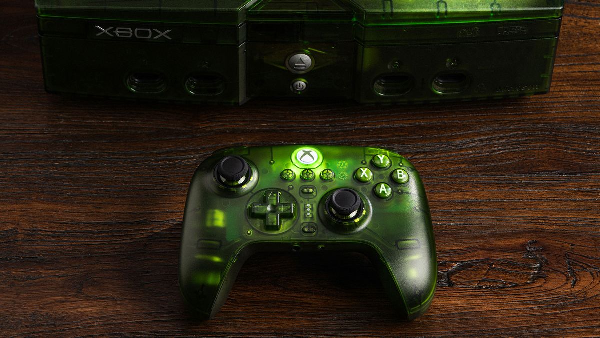 8BitDo Ultimate 3-Mode Wireless Gaming Controller for Xbox One, Xbox X|S, PC, Android — Transparent Jade