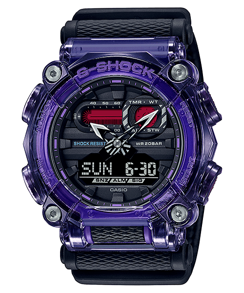 Casio G-Shock GA900TS-6A - Transparent Purple