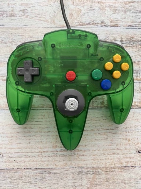 Original Jungle Green N64 controller
