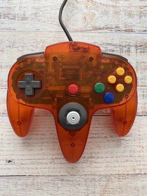 Original Fire Orange N64 controller