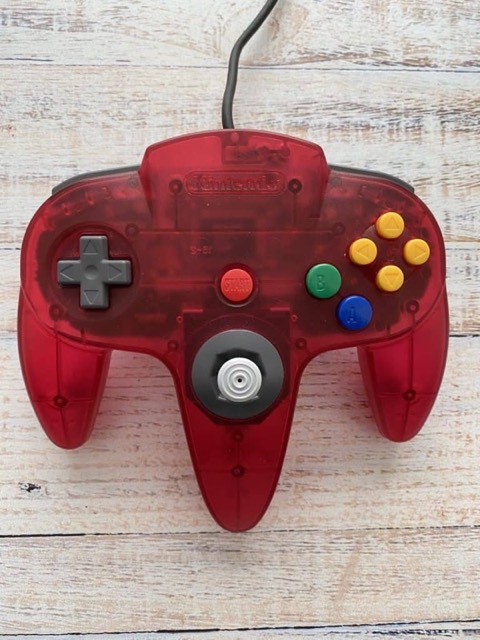 Original Watermelon Red N64 controller