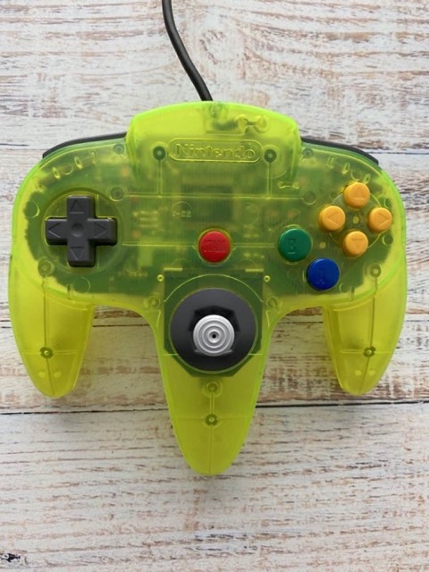 Original Extreme Green N64 controller