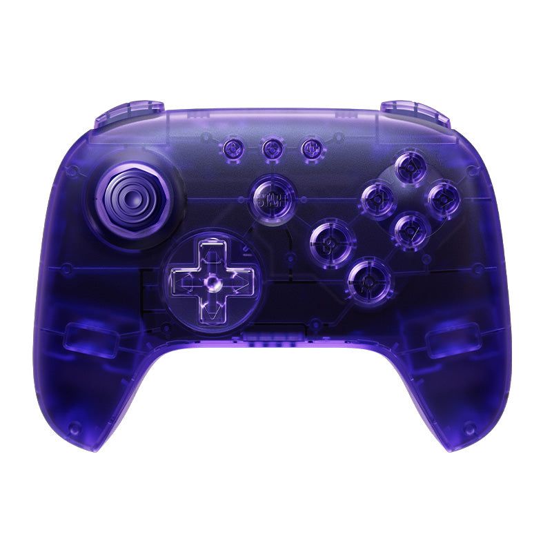 8BitDo 64 Bluetooth Controller Funtastic Grape in translucent purple