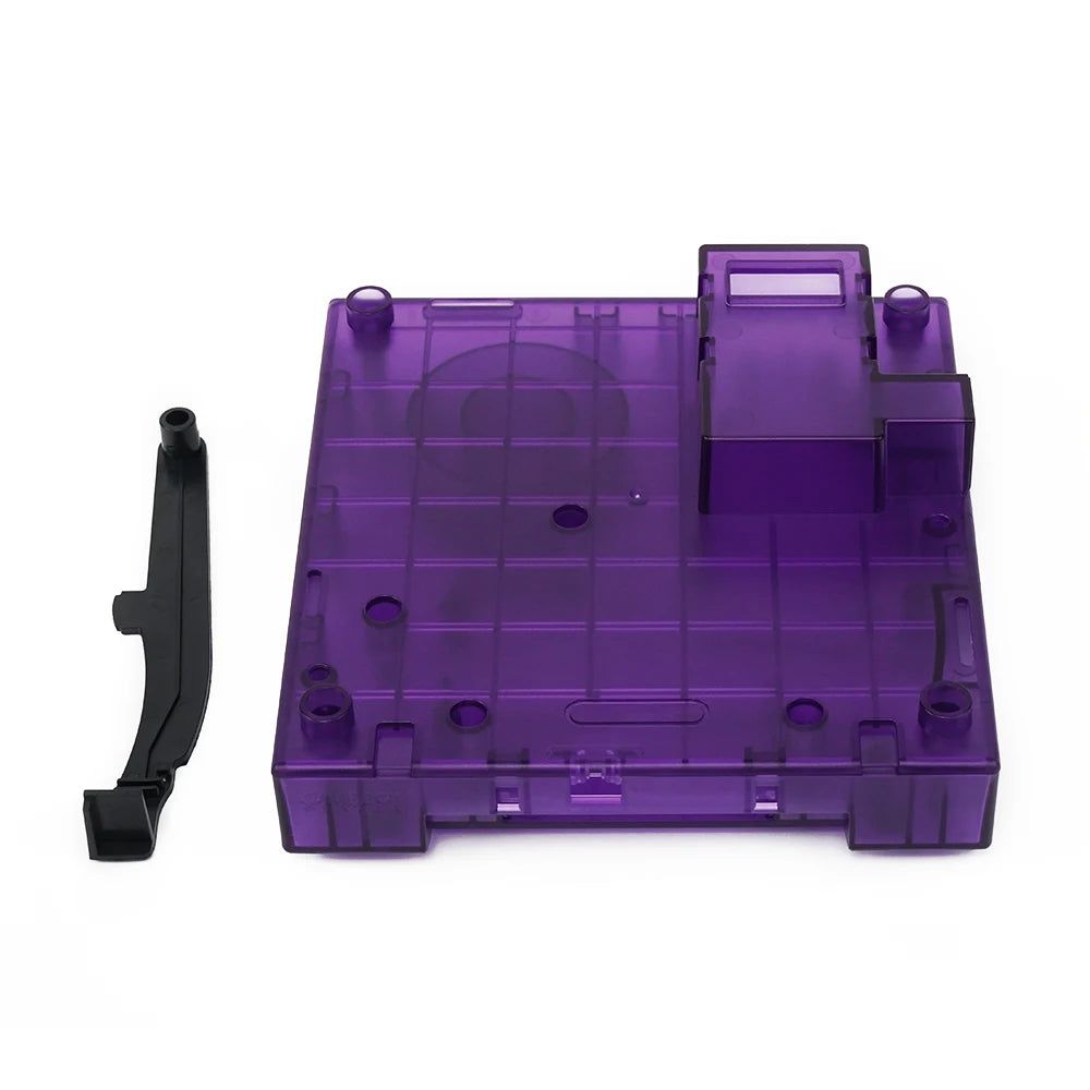 Bitfunx Transparent Replacement Shell for Game Boy Player — Transparent Purple