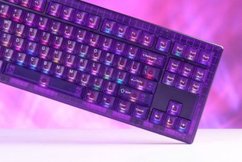 DROP - CSTM80 TKL Wired Mechanical Gaming Keyboard with RGB Backlighting - Atomic Purple — Atomic Purple