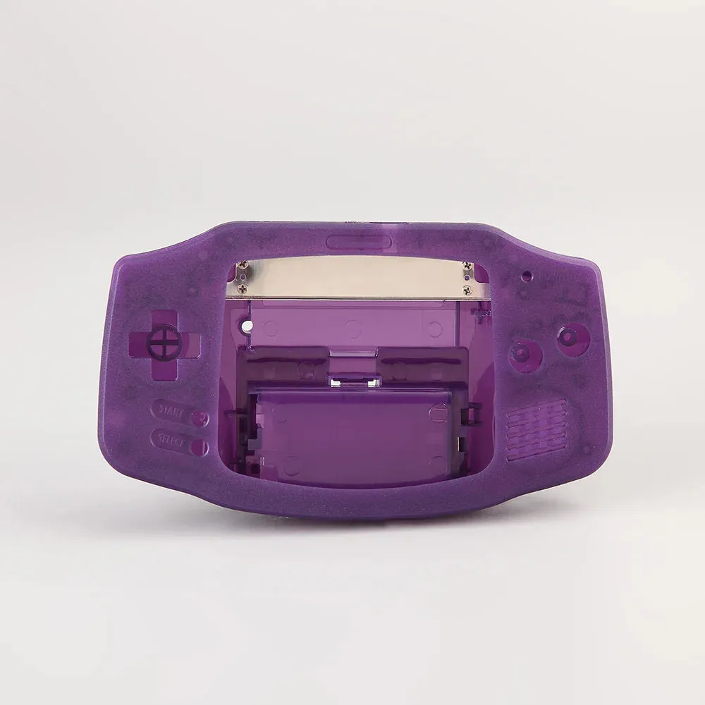 Game Boy Advance - Laminated IPS/ITA Shell - Clear Dark Purple - FunnyPlaying