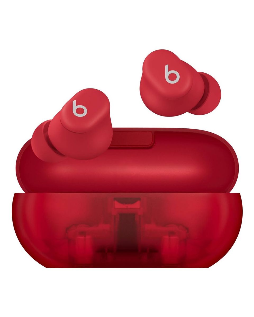Beats Solo Buds True Wireless Bluetooth Earbuds — Transparent Red