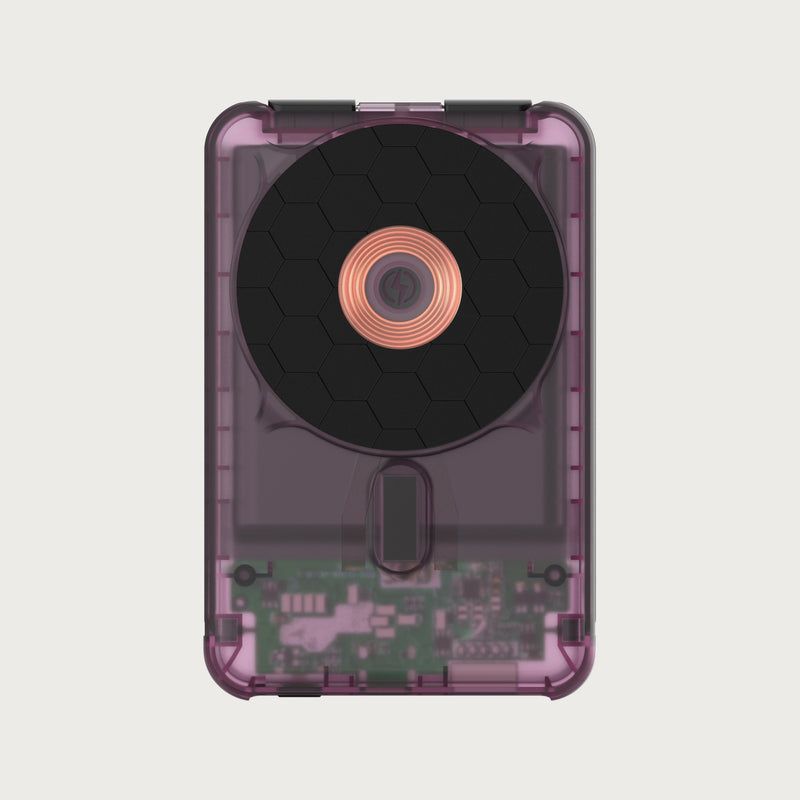 Ridge Power Bank 10k mAh MagSafe - Atomic Purple