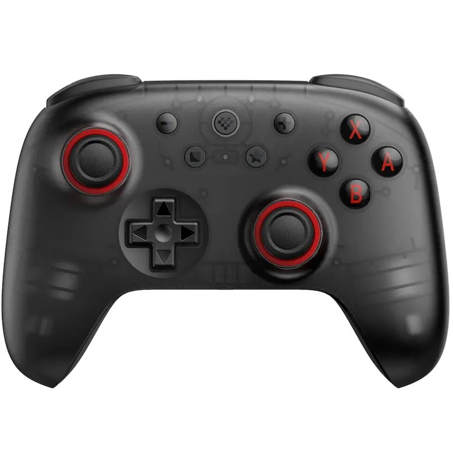 8BitDo - Ultimate 2C Bluetooth Wireless Gaming Controller for Nintendo Switch, Nintendo Switch 2 — Transparent Black