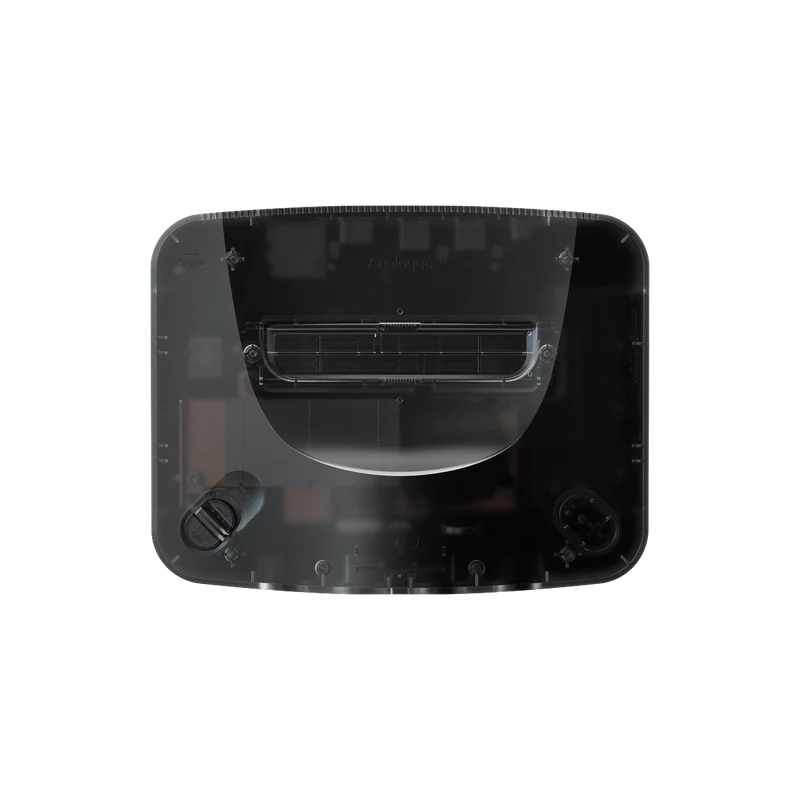 Analogue 3D console in translucent Smoke Black