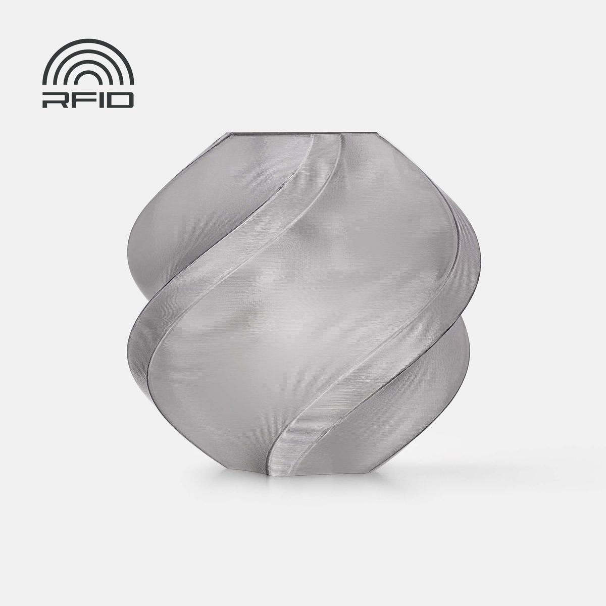 Bambu Lab translucent gray PETG refill
