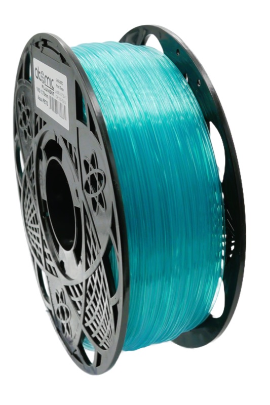 Atomic Filament Aqua PETG PRO — Translucent Aqua filament spool