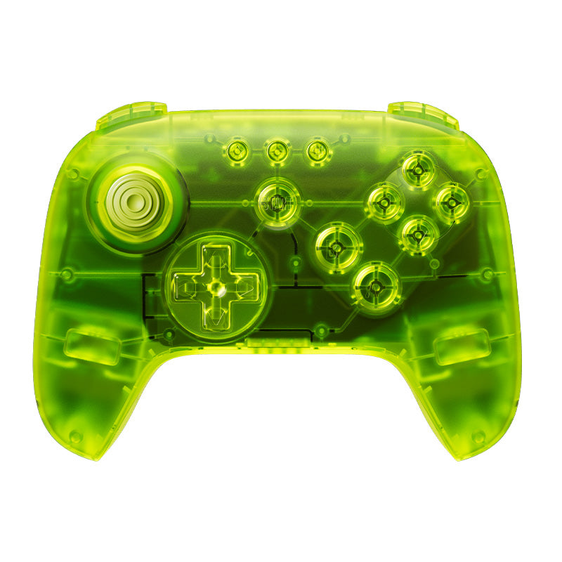 8BitDo 64 Bluetooth Controller Prototype Extreme Green in translucent Extreme Green